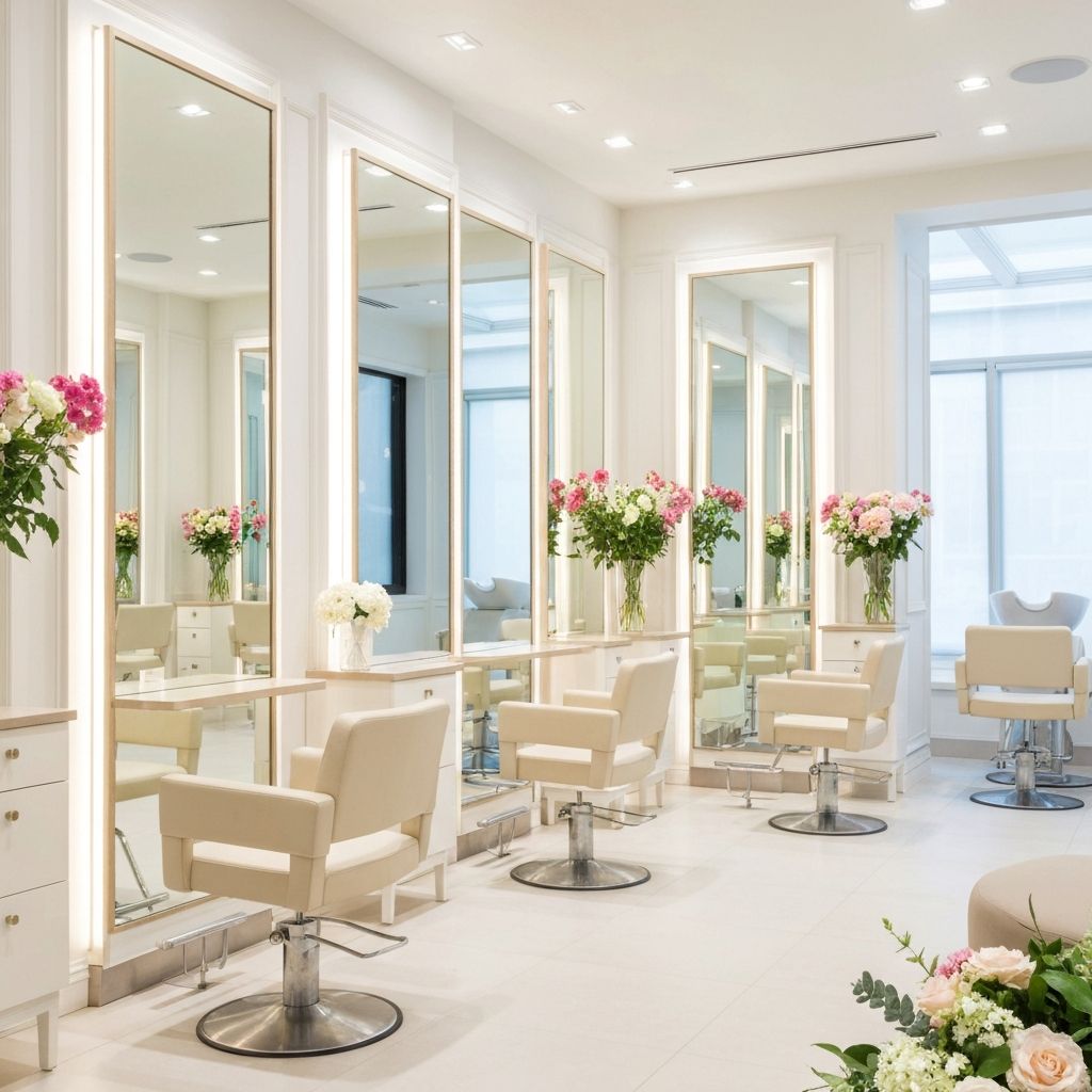 Интерьер салона красоты Релиз